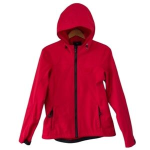 Kanuk Women’s Fleece Lined Waterproof Spring Jacket Red Size 3 (Small/Medium)